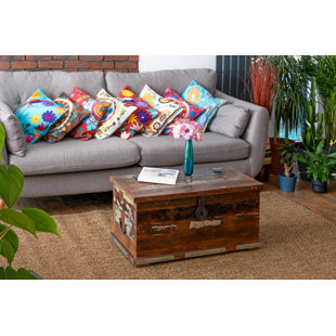 Chesterfield coffee table on sale with storage